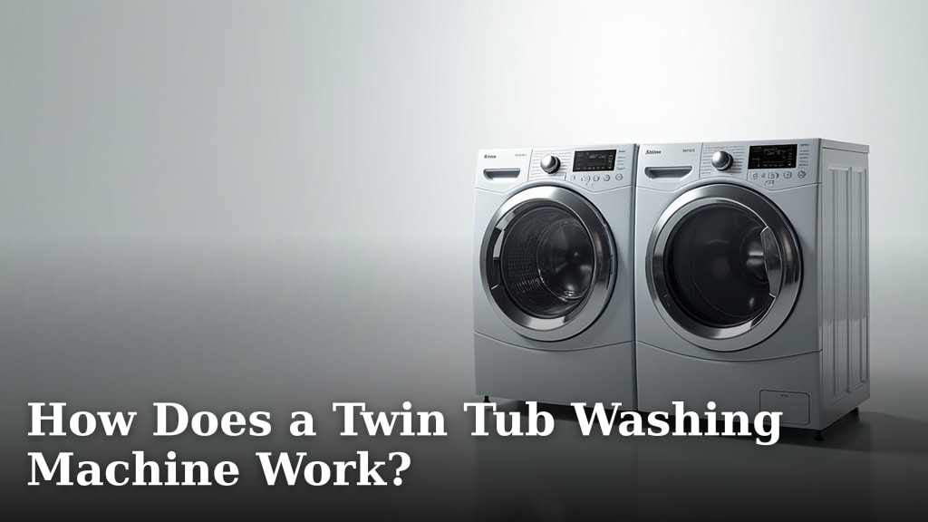 How Does a Twin Tub Washing Machine Work?