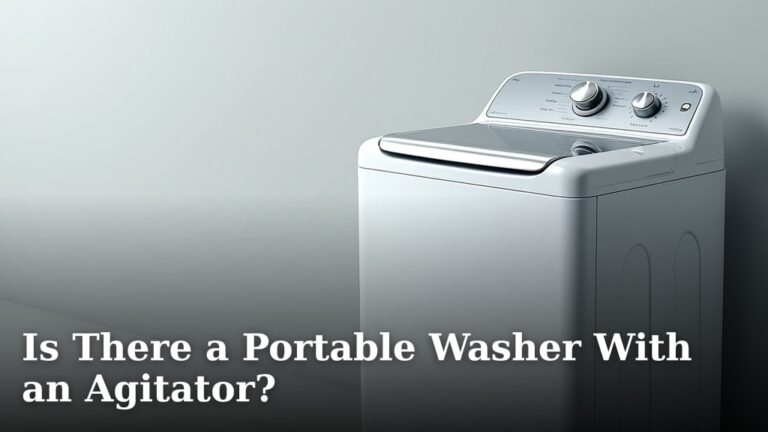 Is There a Portable Washer With an Agitator?
