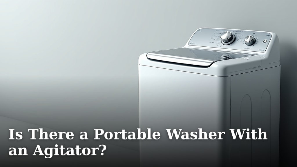 Is There a Portable Washer With an Agitator?