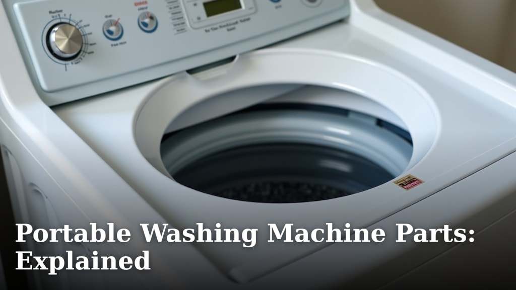 Portable Washing Machine Parts: Explained