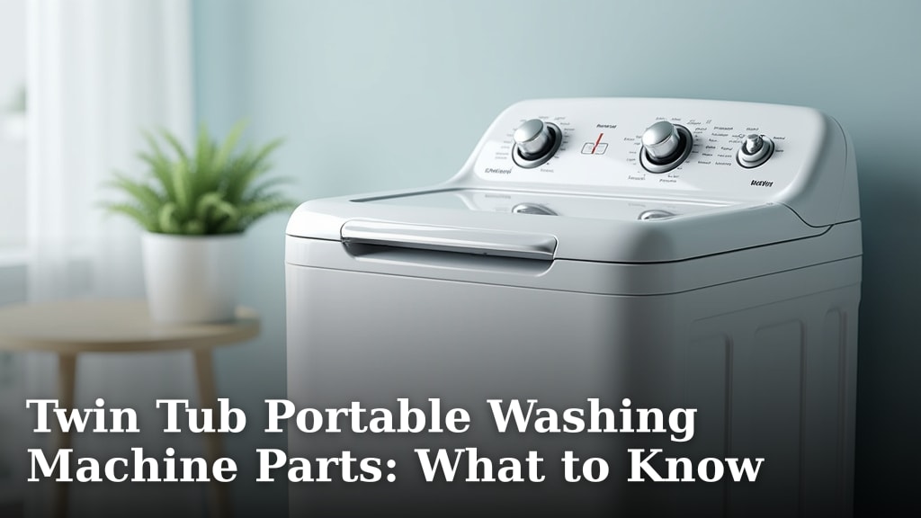 Twin Tub Portable Washing Machine Parts: What to Know