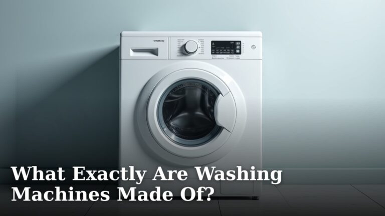 What Exactly Are Washing Machines Made Of?