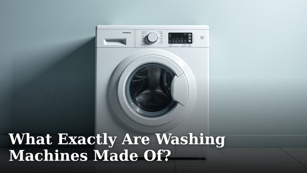 What Exactly Are Washing Machines Made Of?