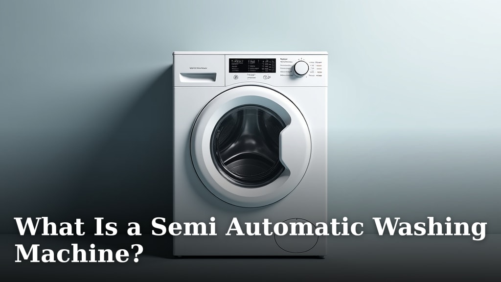What Is a Semi Automatic Washing Machine?