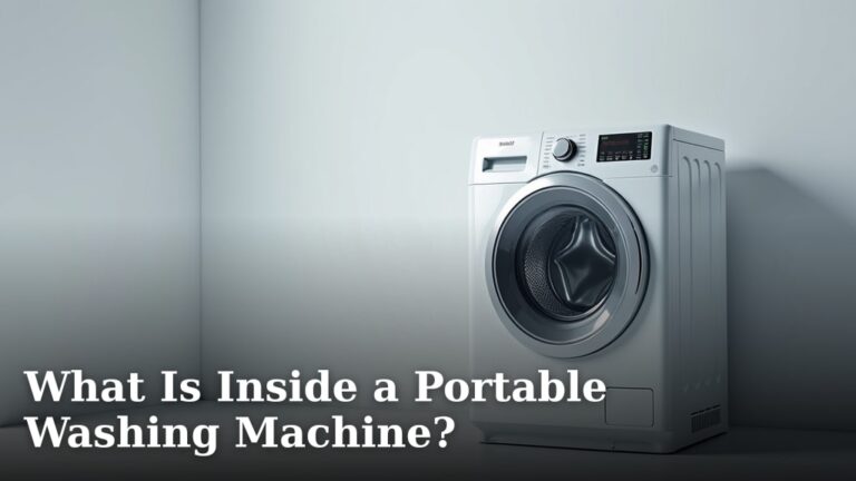 What Is Inside a Portable Washing Machine?