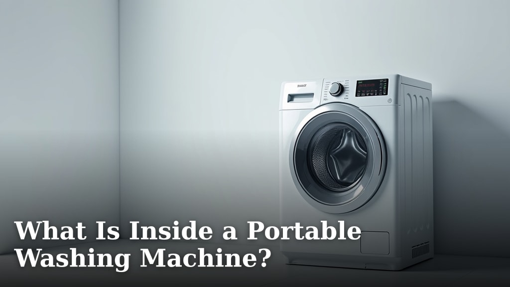 What Is Inside a Portable Washing Machine?